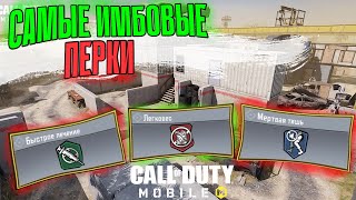 САМЫЕ ПОПУЛЯРНЫЕ ПЕРКИ СРЕДИ ИГРОКОВ CALL OF DUTY MOBILE