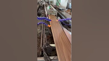 Co-extrusion WPC decking floor producing