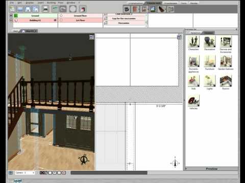  3D  Home  Design  by Livecad Tutorials  10 Balustrade YouTube