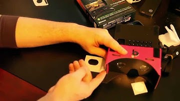 Make Your Own Oculus Rift! Unboxing and Set Up of the Soyan Google Cardboard VR Headset