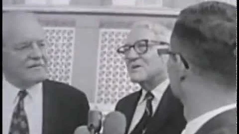 July 1964 - Warren Commission members Allen W. Dul...