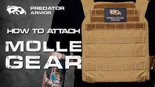 How To Attach Molle Gear - Predator Armor