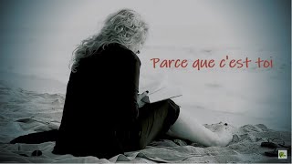 Video thumbnail of "Parce que c'est Toi  -  Axelle Red   (Paroles)"