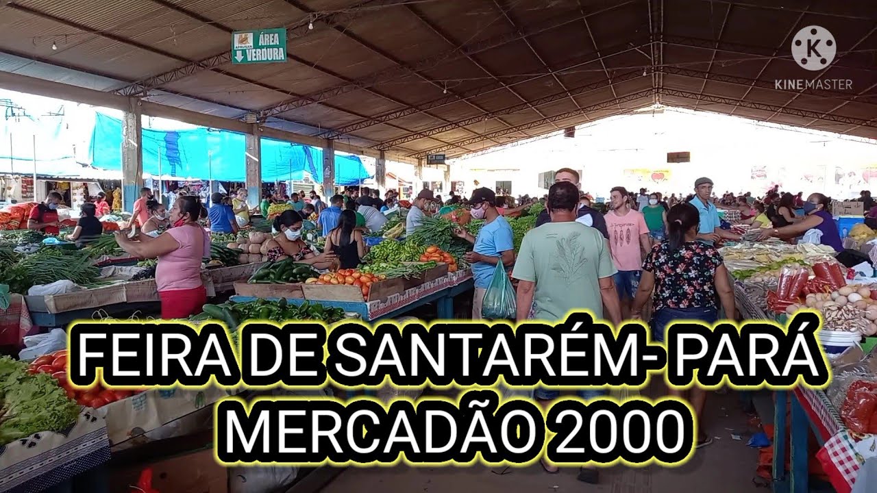 FEIRA DE SANTARÉM NO PARÁ  MERCADÃO 2000