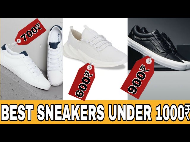 BEST WHITE SNEAKER FOR MEN UNDER 1000 || ASIAN JASPER 10 SHOE REVIEW ||  White Sneakers Under 1000 - YouTube
