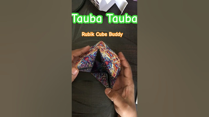 Tauba tauba it’s magic #rubikscube #cubber #cubelove #treanding #taubatauba #puzzle #pattern #artist