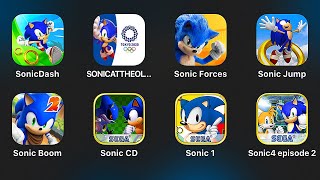 Sonic 4 episode 2,Sonic Dash,Sonic Olympic Games,Sonic Forces,Sonic Jump,Sonic Boom 2,Sonic CD screenshot 2