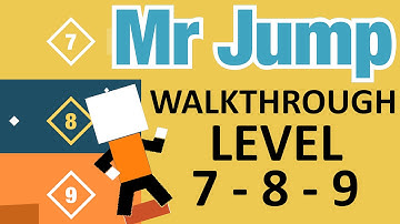 MR JUMP Walkthrough | Level 7, Level 8, Level 9 Complete Stage Run | iOS Gameplay (iPhone, iPad)