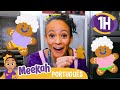 Meekah na Fábrica de Biscoitos de Gengibre! | 1 HORA DA MEEKAH! | Moonbug Kids em Português