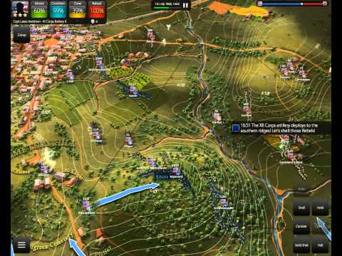 Видео: Ultimate General Gettysburg Прохождение. Янки ч.III