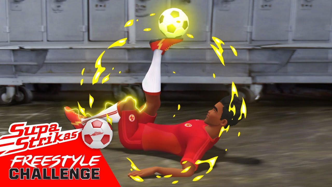 Rolling Thunder | Supa Strikas Freestyle Challenge | Soccer Skills and Tricks Cartoon