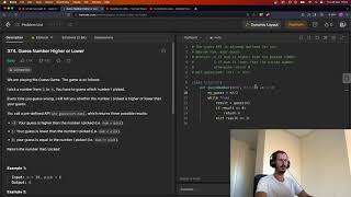 💻Solving All LeetCode Problems with PYTHON 🐍 - 374 Guess Number Higher or Lower