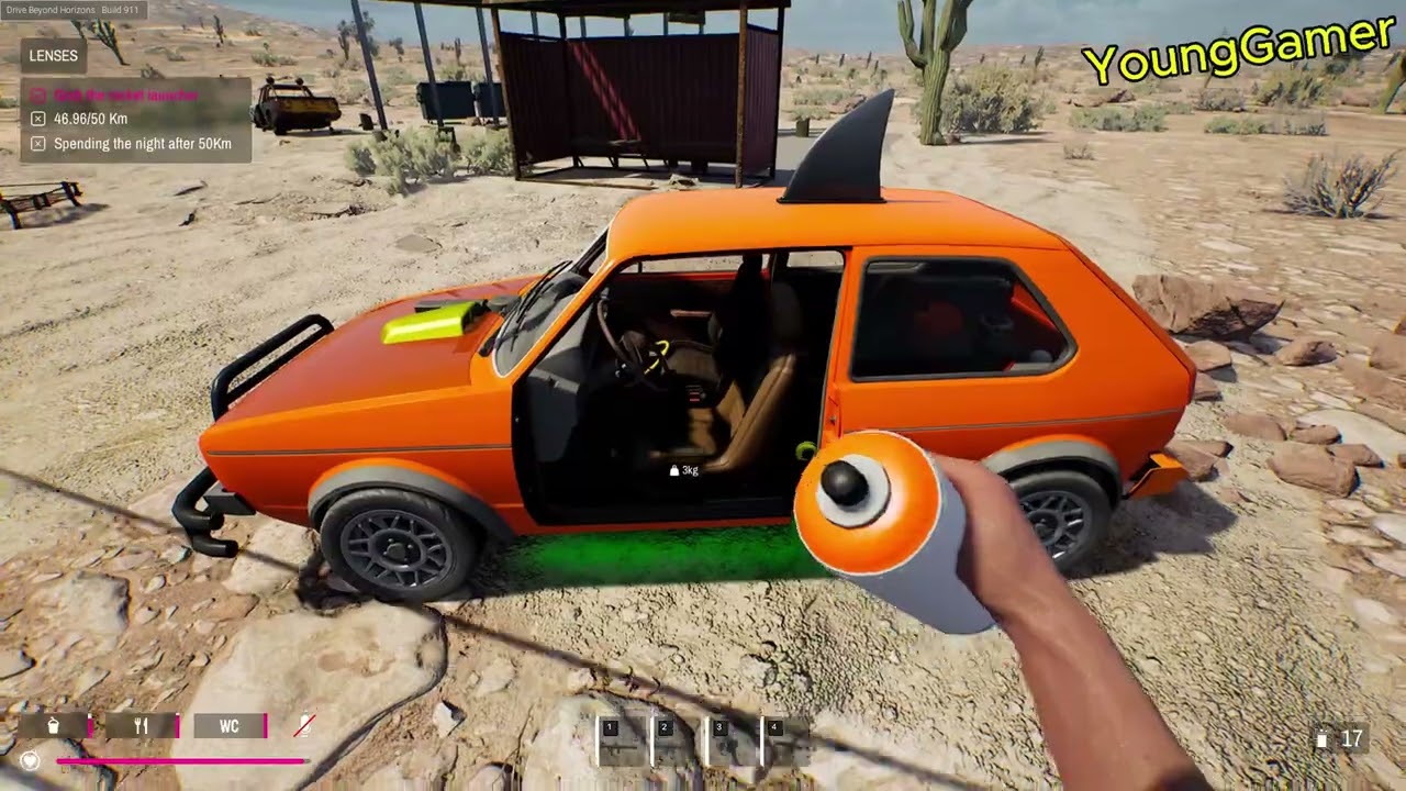 DRIVE BEYOND HORIZONS-I PLAYED GREAT GOLF AND KILLED THE ALIENS