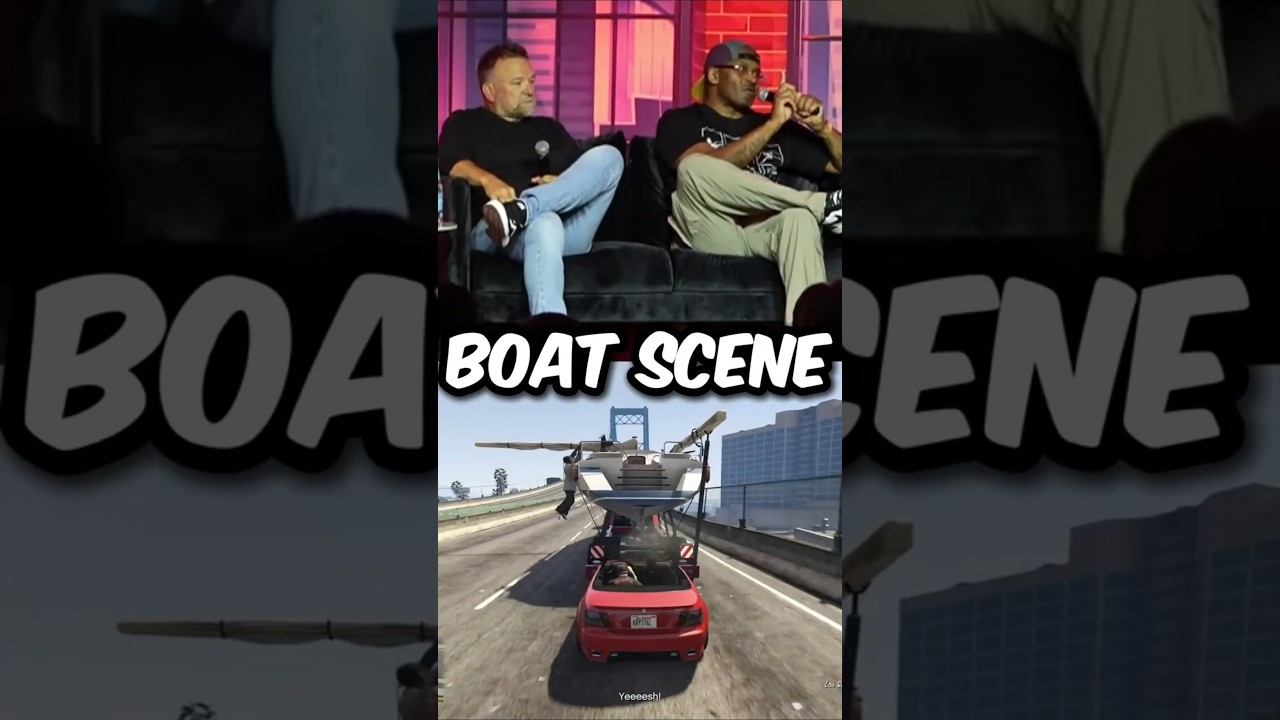 GTA5 Actors On The Boat Scene 🤣
