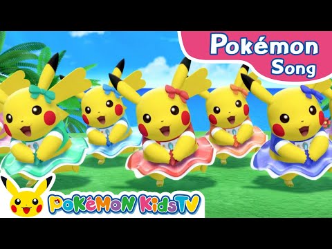 Pi-Pi-Pi-Pi☆Pikachu! | Pokémon Song | Original Kids Song | Pokémon Kids TV