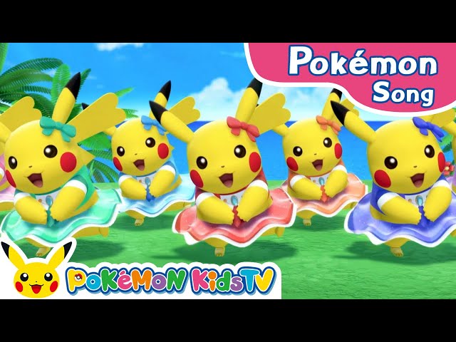 Pi-Pi-Pi-Pi☆Pikachu! | Pokémon Song | Original Kids Song | Pokémon Kids TV class=