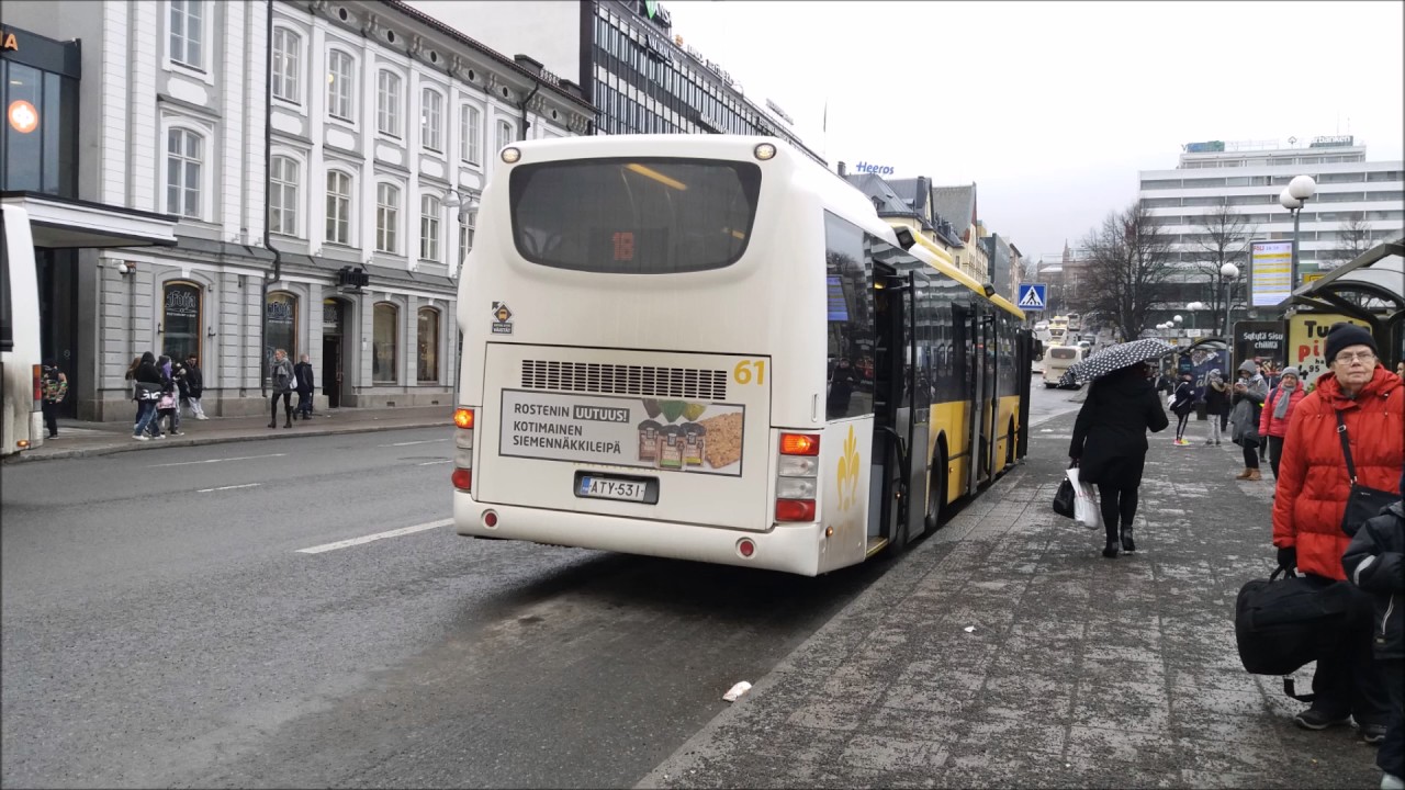 [Audio] Linjaliikenne Nyholm #61 - Scania Lahti Scala K280UB ZF Ecomat