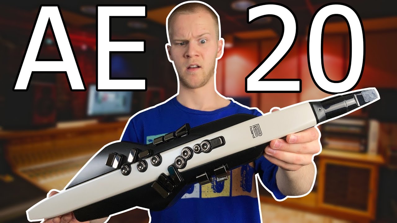 An electronic saxophone?? | Aerophone AE-20 unboxing/review - YouTube