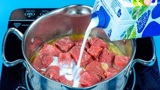 The secret that the chefs hide! Here's how to make the most tender meat!