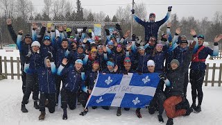 Cross-country skiing nationals 2023 with Skibec Nordique