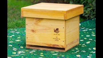 Bumble Bee Nesting Box - Creative Woodcraft