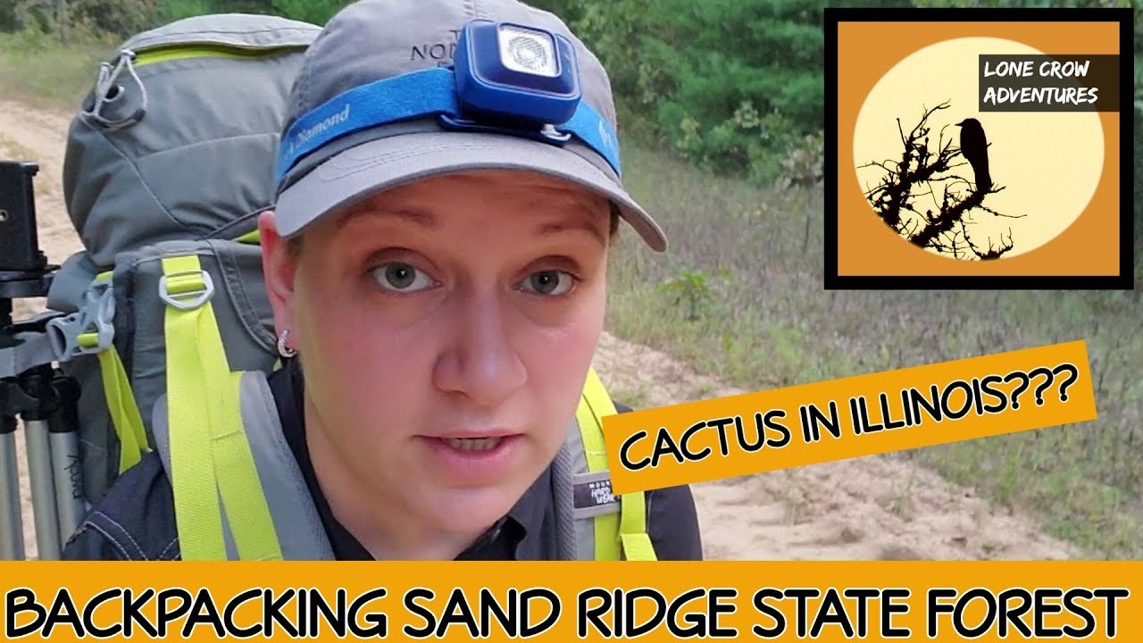 Backpacking Sand Ridge State Forest Backpacking Illinois (2019) YouTube