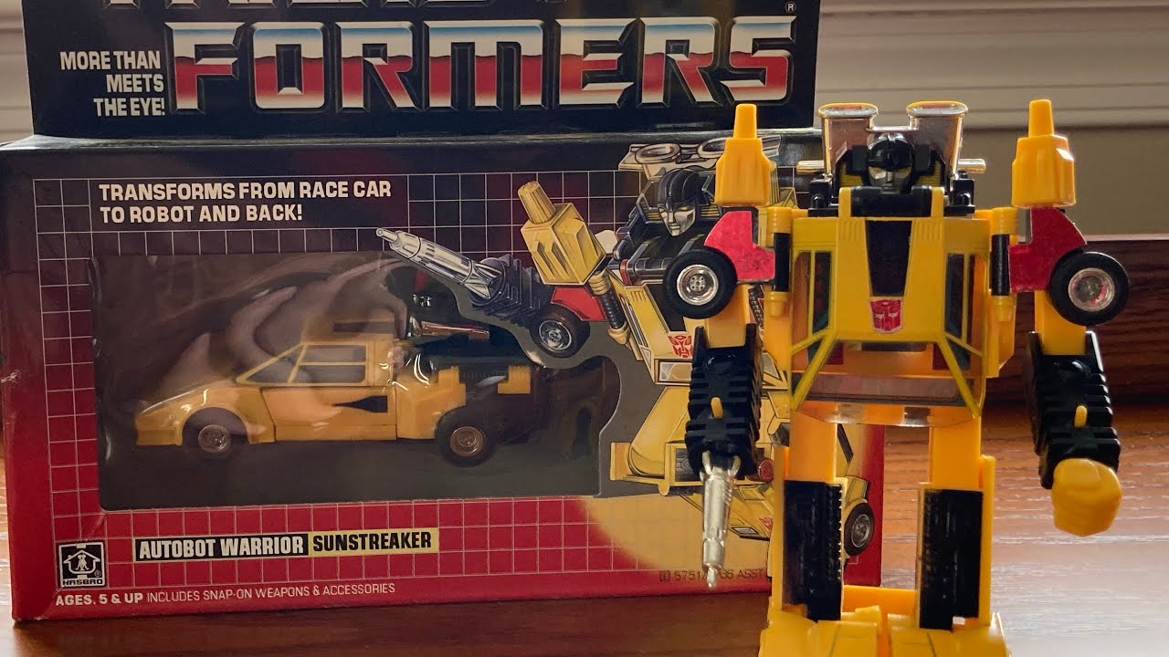 トランスフォーマー G1 ミニボット サンランナー Transformers Sunstreaker G1 Review and how to tell original box