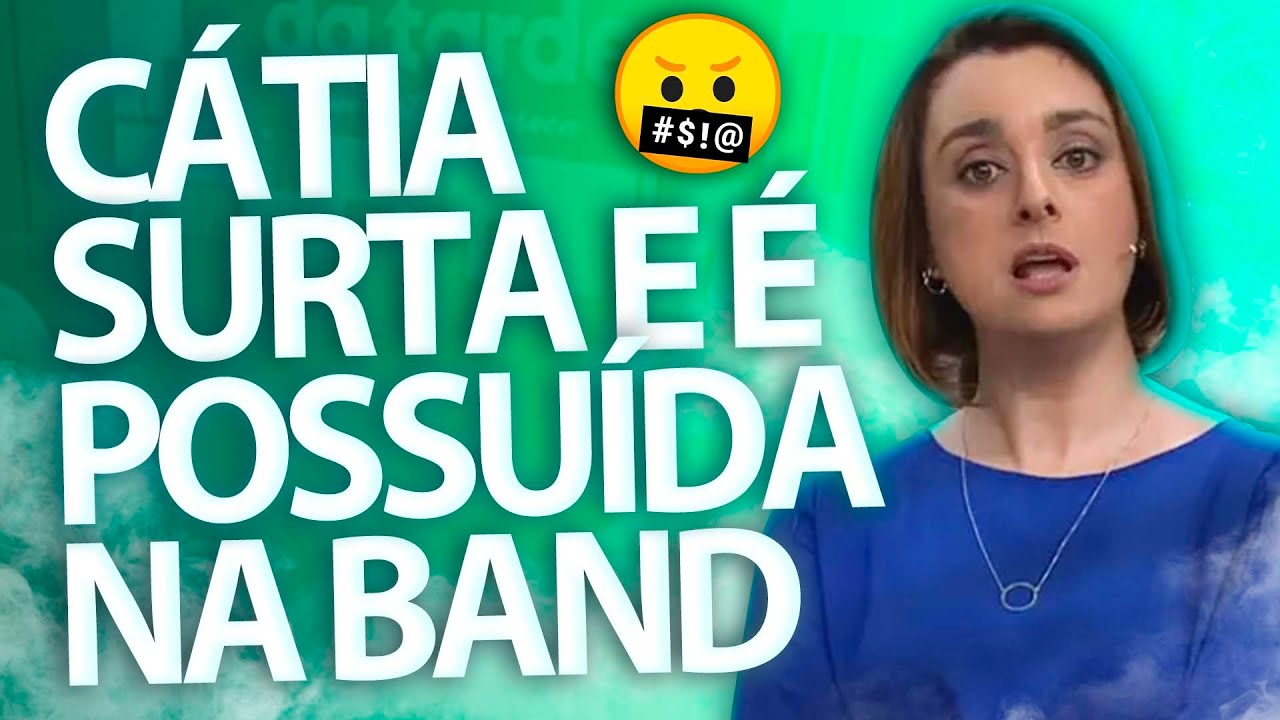 Catia Fonseca surta e fica possuída ao vivo no Melhor da Tarde da Band