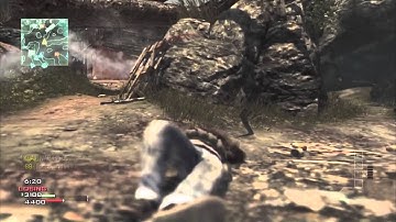 New MW3 Gameplay 3 triple kills in under 1 minute (Village) (Commentary)