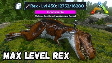 Max level 450 Rex taming! Ark Survival evolved mobile 2.0