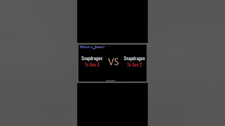 Snapdragon 7s Gen 3 Vs Snapdragon 7s Gen 2