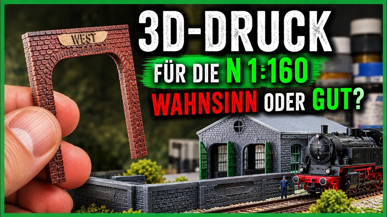 3d Drucker Vorlagen Modelleisenbahn Spur H0 Download