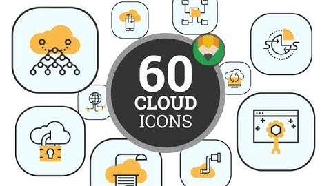 Cloud Server Icons (After Effects template)