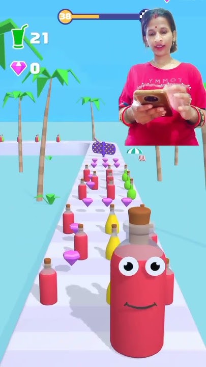 How To Beat Level 65 On Run 3 Happy Juice Run Max Level+38 Walkthrough Games 3D Android&iso #shorts #