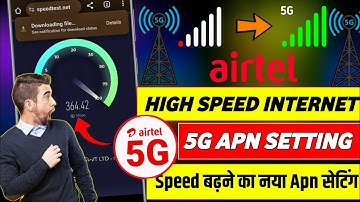 Airtel APN Settings 2025 | Airtel Network Problem | Airtel Internet Not Working |Network Problem ✅