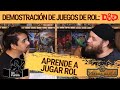 Demostración Juegos de rol: Dungeons and Dragons Español. Tutorial de RPG con D&D en #AnilloRolTube