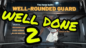 BEST WELL ROUNDED GUARD BUILD ON NBA 2K20 TOP RATED