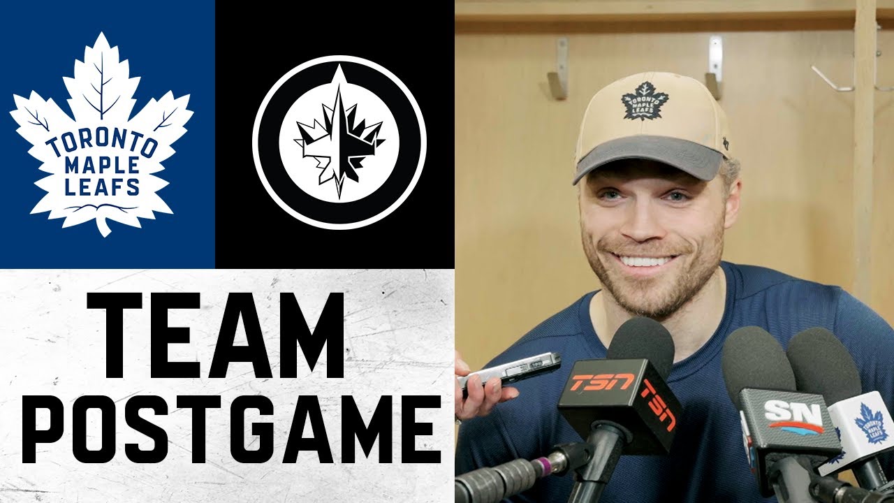 Maple Leafs Full Media Availability | Post Game at Winnipeg Jets | January 17, 2026
