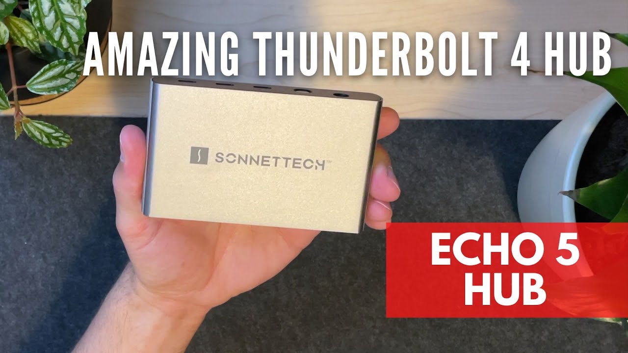 Sonnet Echo 5 Thunderbolt 4 Hub ECHO-HB5-T4 B&H Photo Video