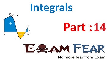 Maths Integrals part 14 (Integration by substitution) CBSE class 12 Mathematics XII