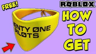 [EVENT] HOW TO GET YELLOW BANDITO BANDANA IN ROBLOX *FREE*- Twenty One Pilots - Creatures of Sonaria