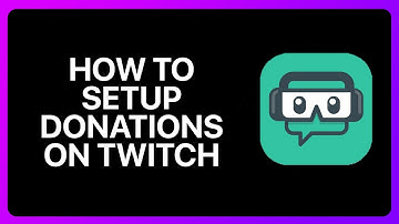 How To Setup Donations On Twitch With Streamlabs Tutorial