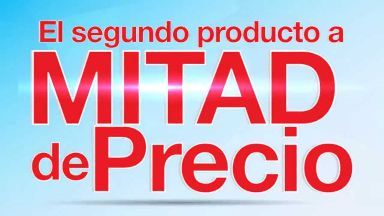 Segundo producto a mitad de precio YouTube Segundo producto a mitad de precio YouTube