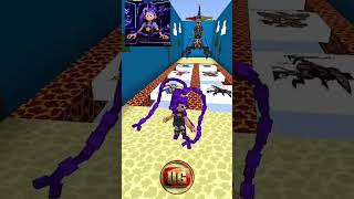 KPop Demon Hunters vs Squid Game Lava Jump CHALLENGE😱 018 #minecraft #brainrot #shorts