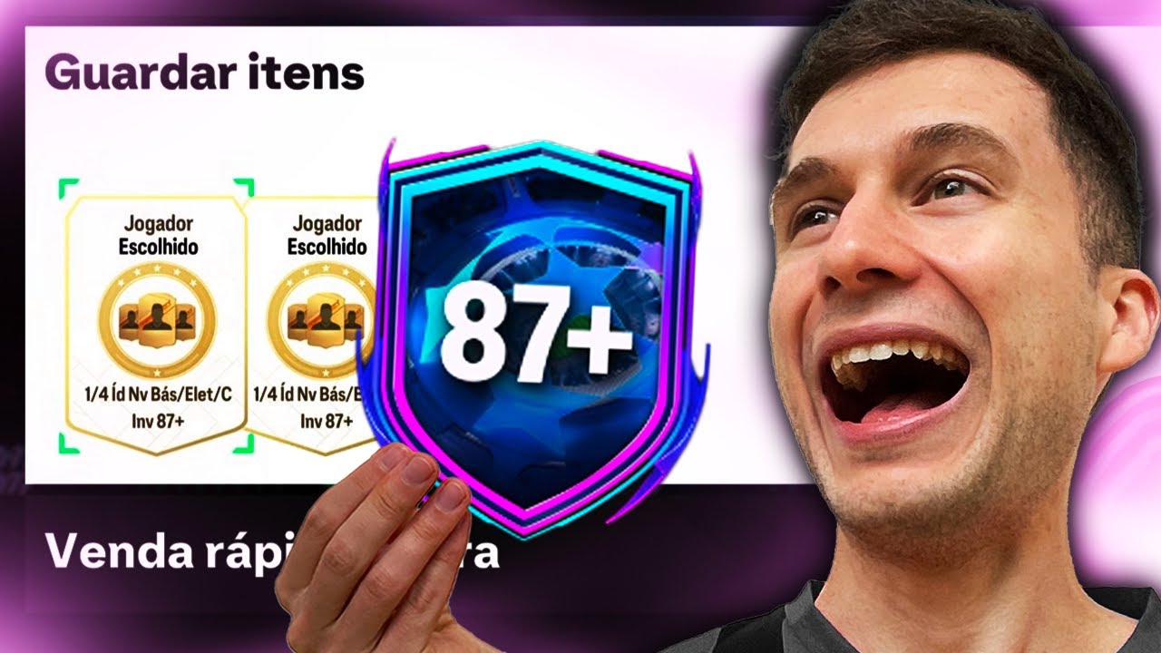 PP ICON 1 DE 4 87+ VALE A PENA? & ABRI UMA PREMIAÇÃO RANK 1!! EA FC 24 ULTIMATE TEAM