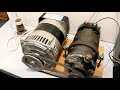 Motor generator alternator