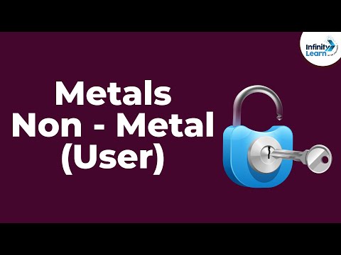 Video: Jak se používají kovy a nekovy?