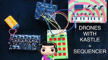 The random mini-synth family #42: Sequencing Drones (KASTLE+SPAD SEQUENCER+NTS-1+SYNAPSIS)