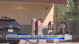 Peoria's second homicide: Man killed at Phillips 66