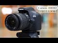 CANON EOS 3000D FIRST LOOK || EOS 3000D  Rebel T100  BRIEF REVIEW || TUTORIAL IN HINDI